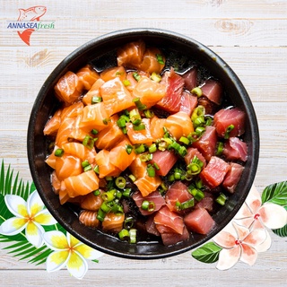 Mix Shoyu Poke_Cá hồi & Cá ngừ Annaseafresh 300gr
