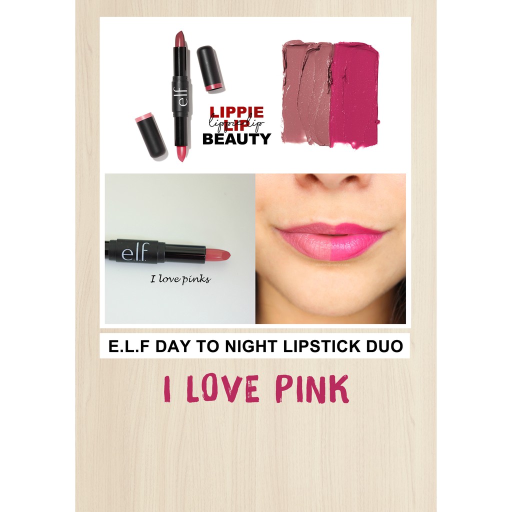 Son thỏi 2 đầu ELF Day to Night Lipstick Duo