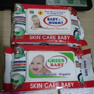 Combo 10 Khăn ướt Mummy Baby 80gr