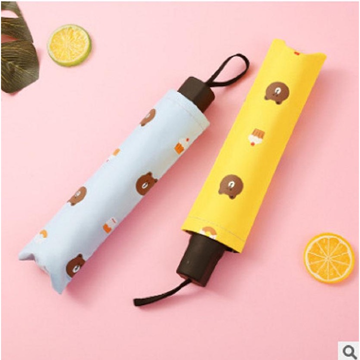 [SỈ- LOẠI 1] Ô - Ô Gấu brown che nắng che mưa chống tia uv Tiện Lợi Hiệu Quả