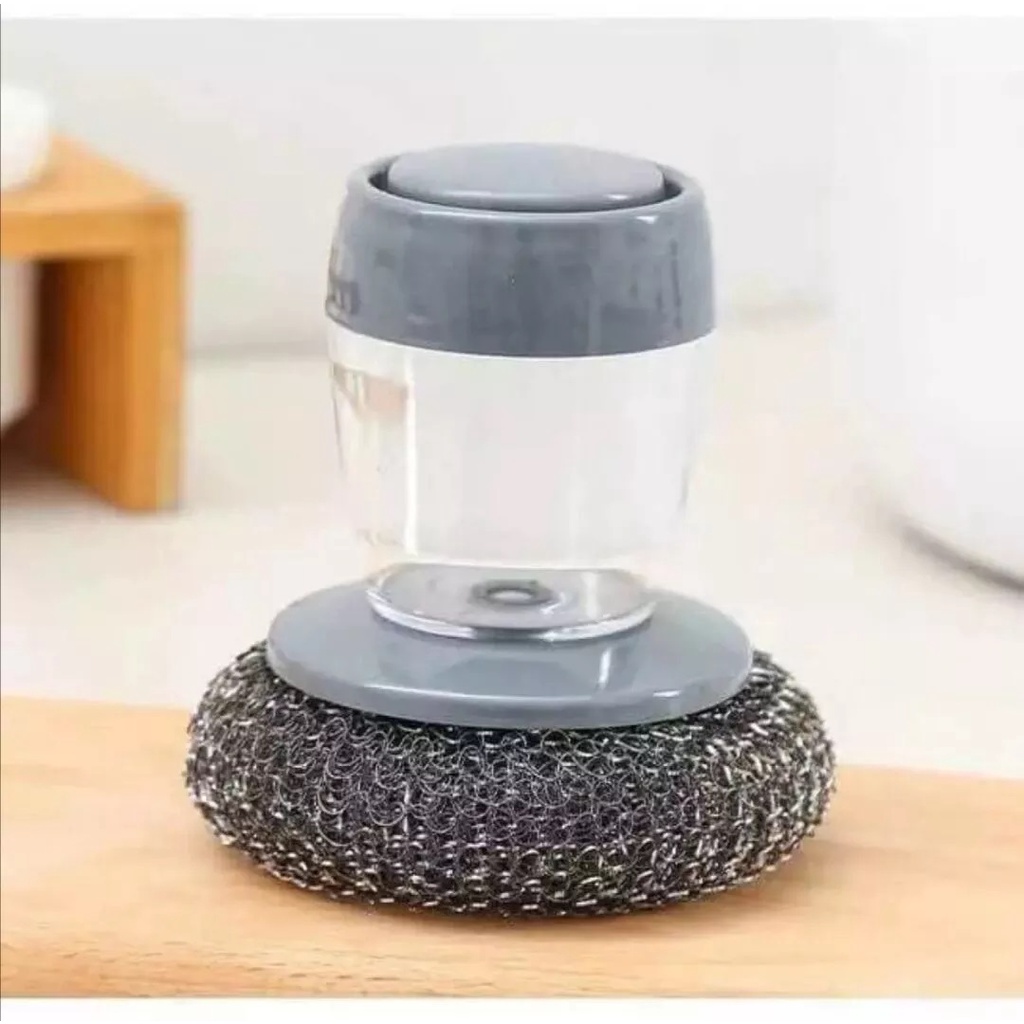 Dụng cụ cọ rửa đa năng cọ xoong nồi, cọ bếp, cọ rửa bát đĩa có bình nhả dầu