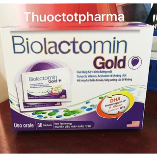 BIOLACTOMIN GOLD men tiêu hóa hỗ trợ đường ruột (30 GÓI)