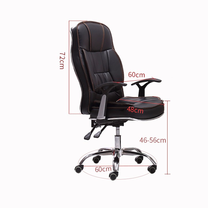 Ghế giám đốc, ghế xoay văn phòng da Pu cao cấp, chống thấm nước M016 | BigBuy360 - bigbuy360.vn