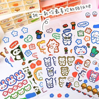 Sticker dán hình vẽ dễ thương