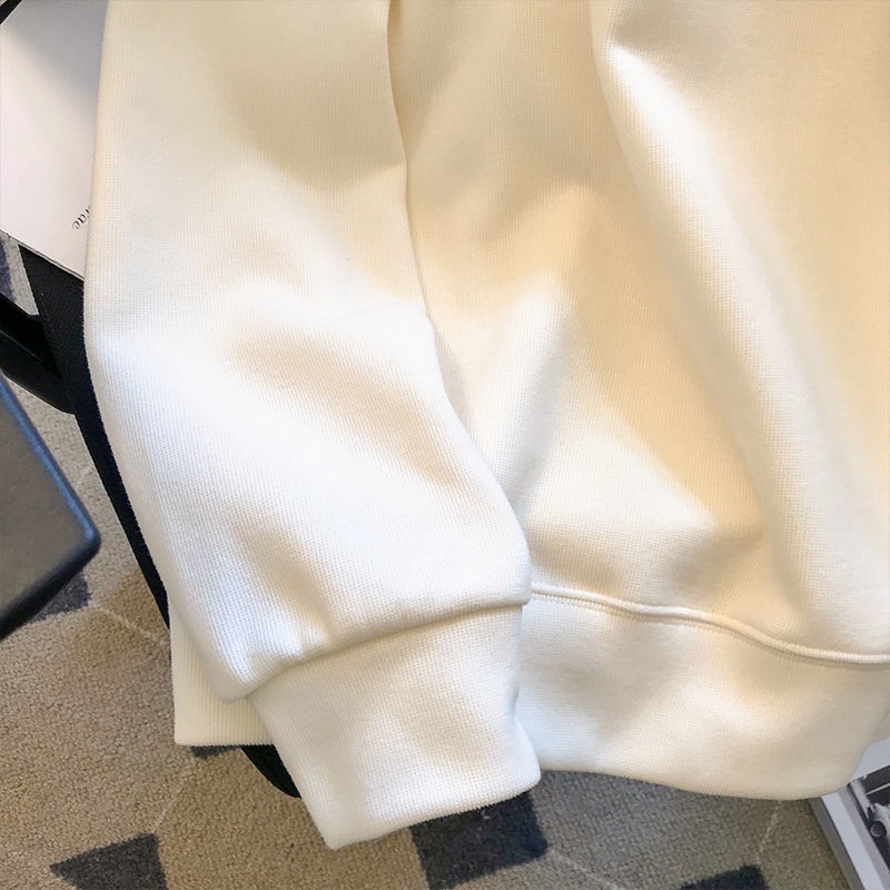 Áo Sweater Cổ Tròn Dáng Rộng Thiết Kế Mới Thời Trang Mùa Thu Dành Cho Nữ