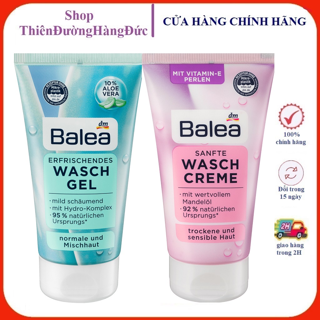 Sữa rửa mặt Balea 150ml