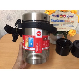 💁‍♀️ CẶP LỒNG GIỮ NHIỆT EMSA MOBILITY - DUNG TÍCH 1,4l