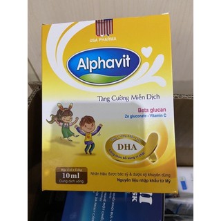 Alphavit tăng cường miễn dịch (Hộp 20 ống)