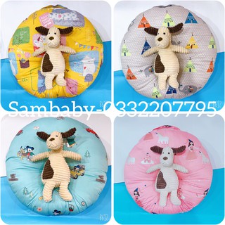 Gối Chống Trào Ngược Cho Bé - Gối Tập Ngồi Cho Bé - Gối Sơ Sinh