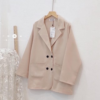 Áo khoác BLAZER trơn Hàn Quốc cao cấp