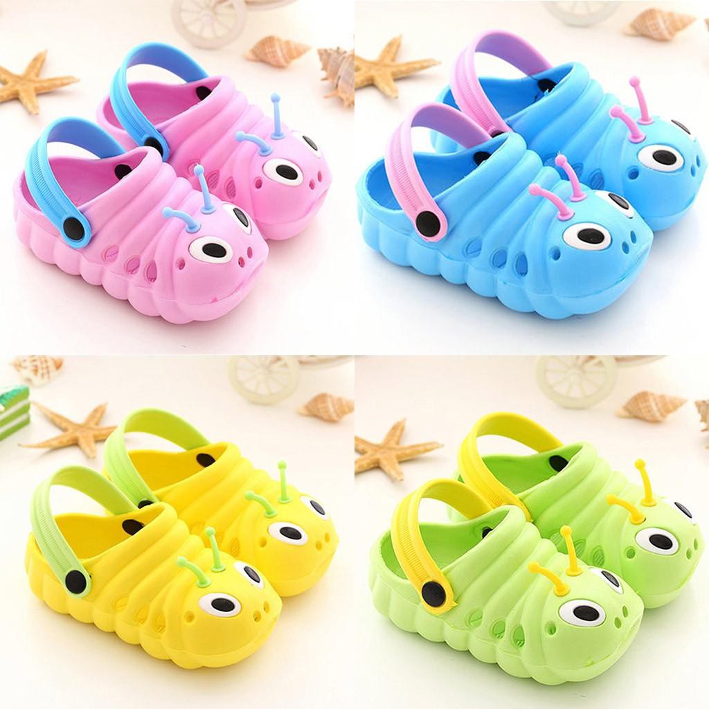 Cutie Bánh Store Mùa Hè Tập Đi Cho Bé Bé Trai Bé Gái Hoạt Hình Dễ Thương Đi Biển Cho Dép Xỏ Giày-168-OXUI1