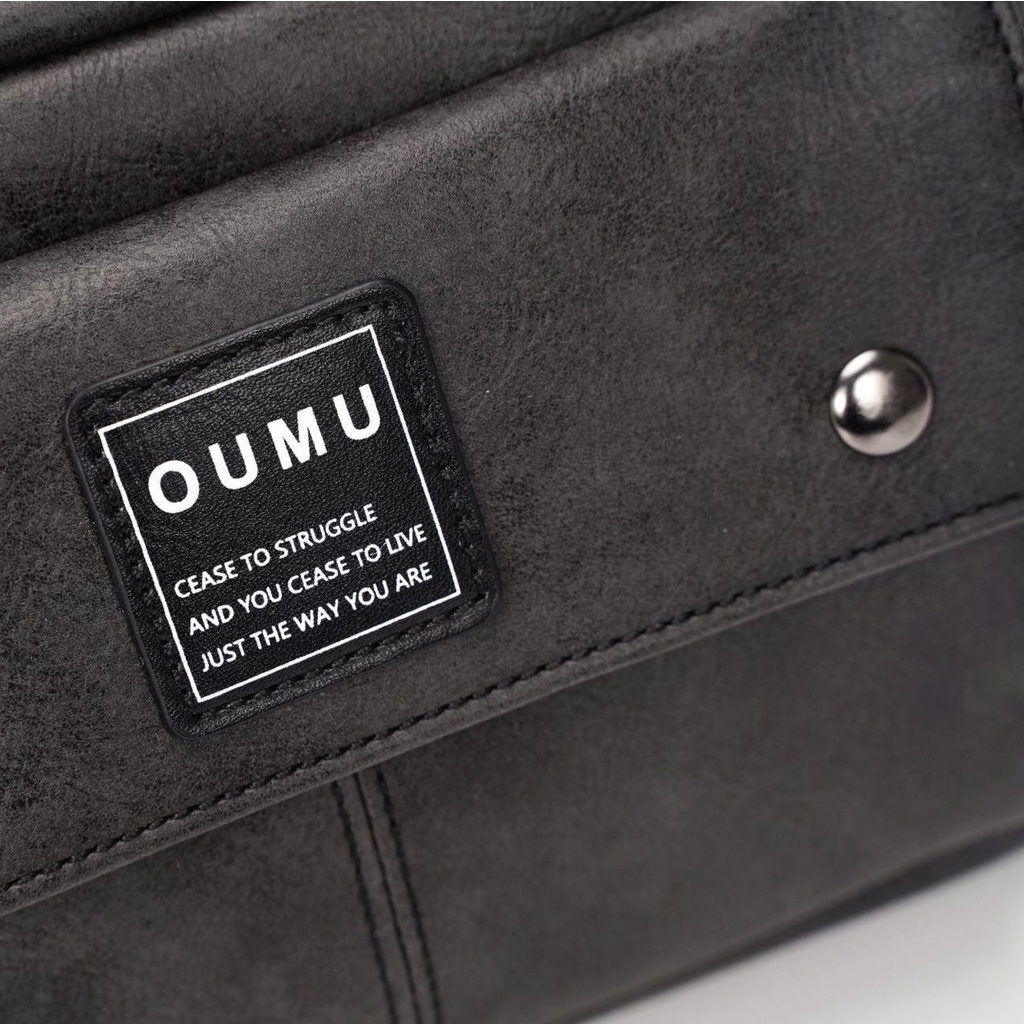 [Hàng Cao Cấp] Túi Da Đeo Chéo OUMU Nam Nữ Chất Liệu Da PU Cao Cấp, Kiểu Dáng Thời Trang Bền Đẹp, Đa Năng Tiện Lợi | BigBuy360 - bigbuy360.vn