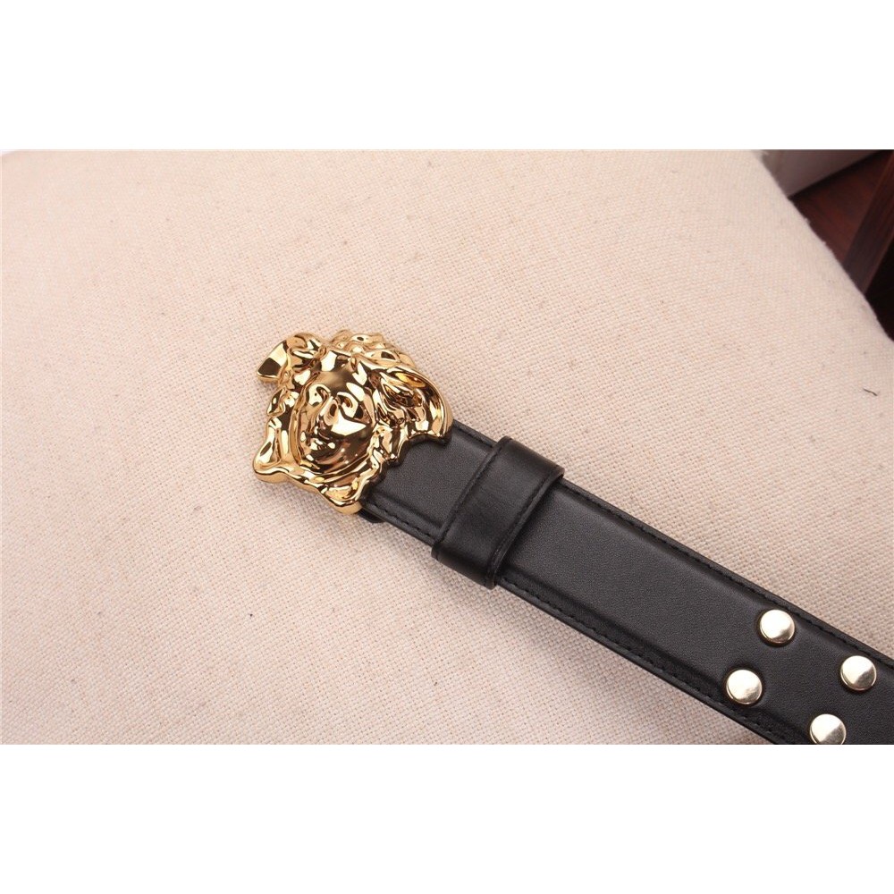 Thắt lưng Versace Belt Couple Genuine Leather Luxury Waist Strap Jeans Pants Pin Buckle Waistband 189