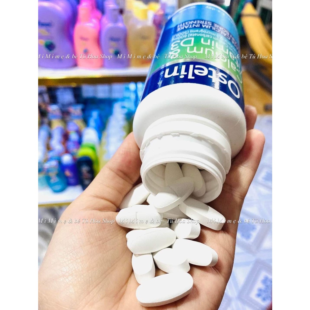 Bổ Sung Canxi &amp; Vitamin D3 Ostelin của Úc [ĐỦ BILL] Dành Cho Bà Bầu, Sau Sinh, Người Lớn Thiếu Canxi