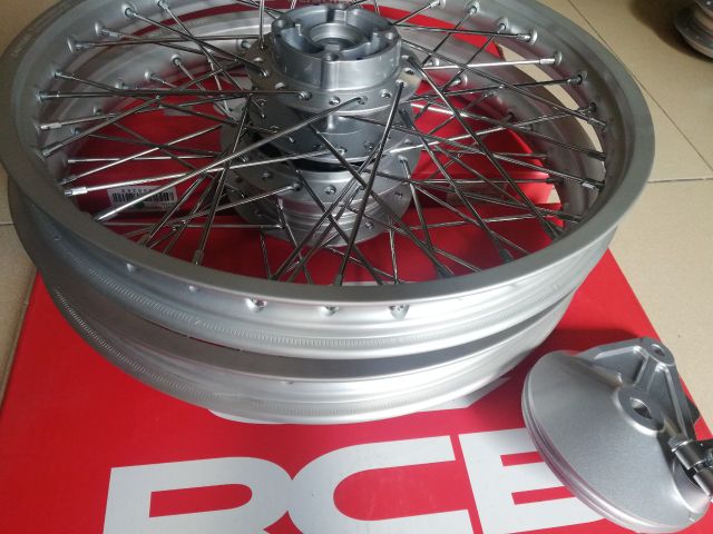Bánh căm đùm zin wave S110 căm mạ crom niềng RCB full đĩa + má đùm zin msp