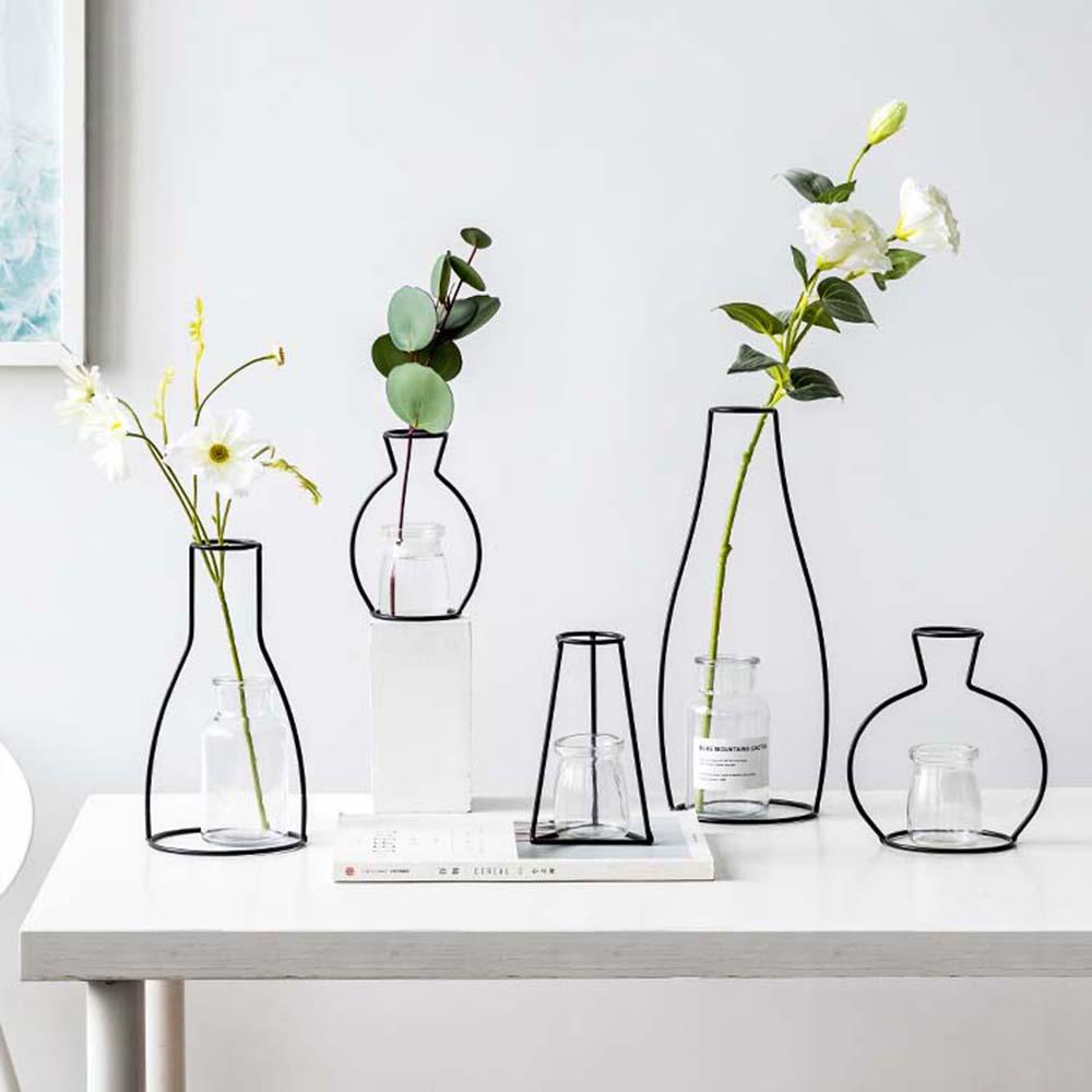 Giá Đỡ Chậu Hoa Bằng Kim Loại Phong Cách Bắc Âu Hiện Đại Sáng Tạo Dành Cho Trang Trí