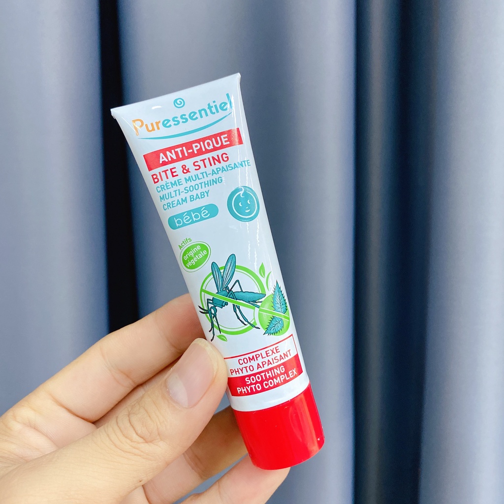 Kem Thoa làm dịu vết muỗi đốt cho trẻ em Puressentiel Anti-Pique Soellow Cream 40ml
