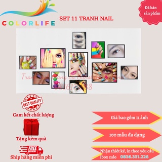 ✌️GIÁ SỐC ✌️QUÀ KHỦNG_KHI MUA BỘ 11 KHUNG TRANH TIỆM NỐI MI (VIDEO THẬT)