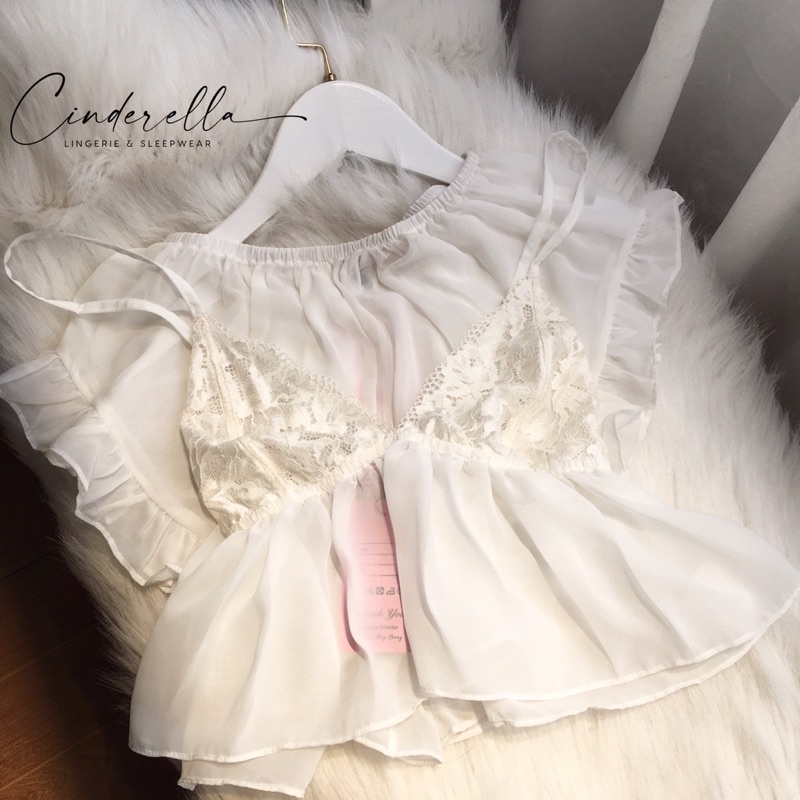 ÁO BRA VOAN THIẾT KẾ , SET ĐỒ LÓT NGỦ VOAN TƠ CAO CẤP