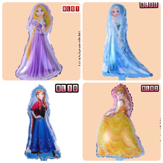 BÓNG LẺ TRANG TRÍ HÌNH CÔNG CHÚA SIÊU CUTE