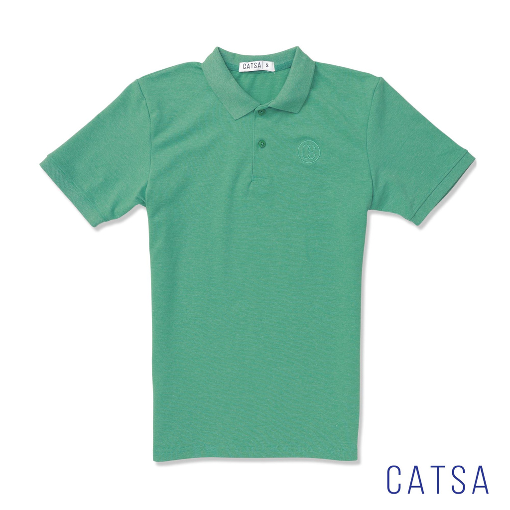 CATSA Áo thun polo nhiều màu thêu logo, chất thun cotton mặc thoải mái, thấm hút mồ hôi ATP165 | BigBuy360 - bigbuy360.vn