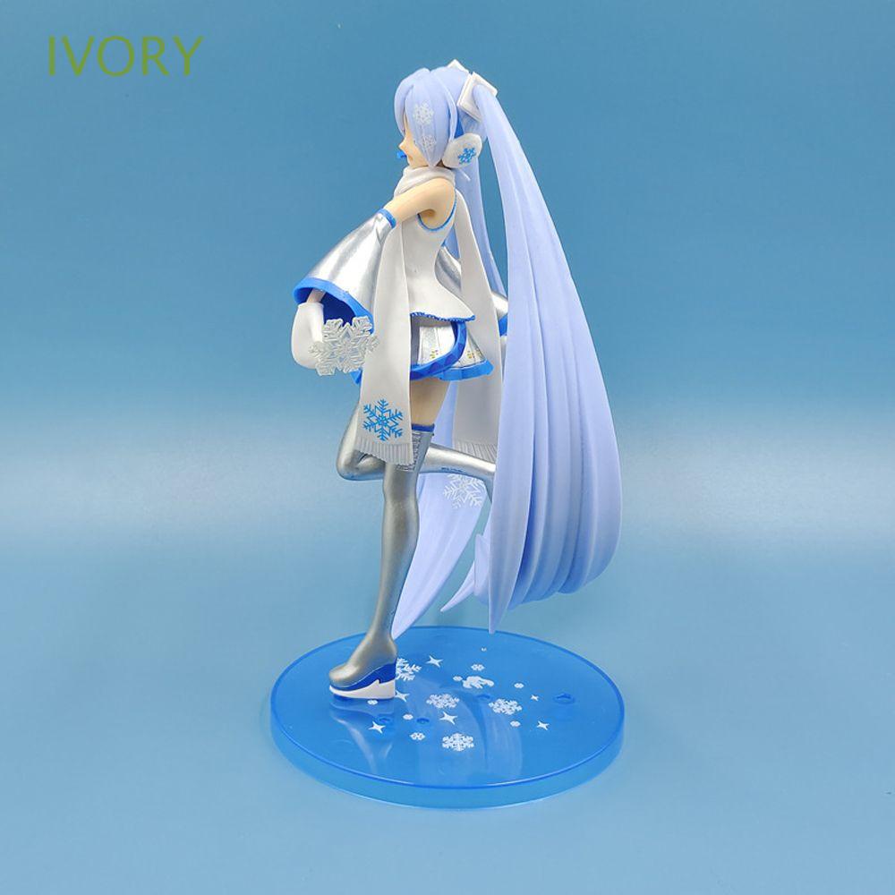 Mô hình đồ chơi búp bê Hatsune Miku bằng pvc bền bỉ để bàn độc đáo