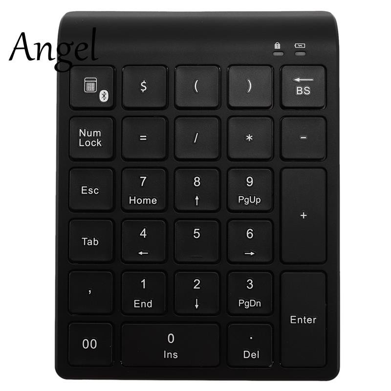 27 Keys Bluetooth Wireless Numeric Keypad For Pc Accounting Tasks