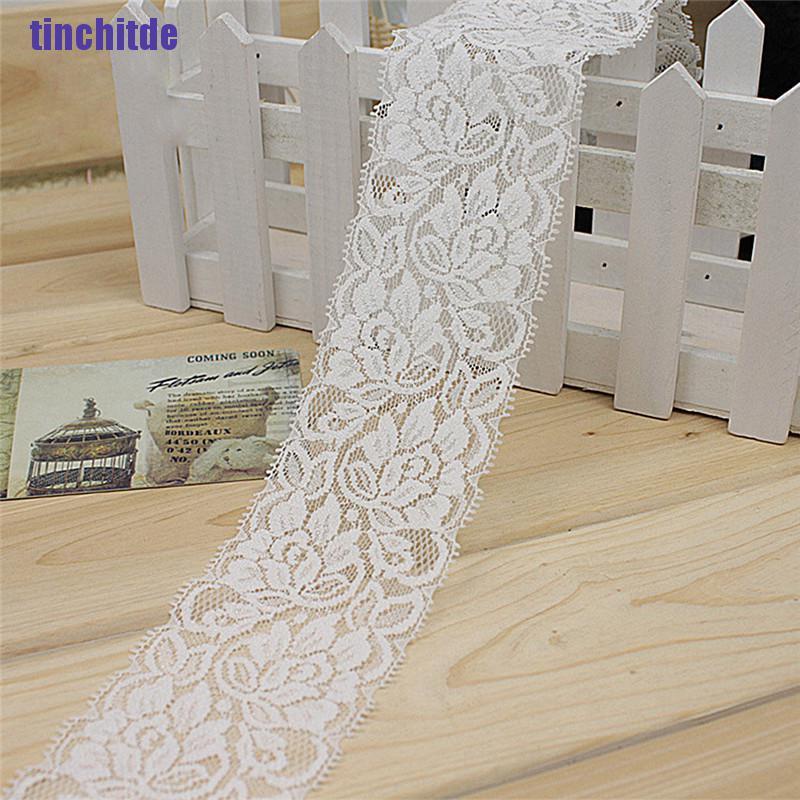 Cuộn Ruy Băng Ren Hoa 1Yard 6.5Cm