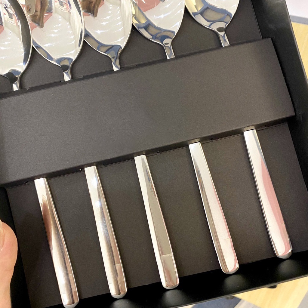 SET 5 Thìa Inox 304 Cao Cấp Sang Trọng - Siêu Đệp Co Mọi Gia Đình