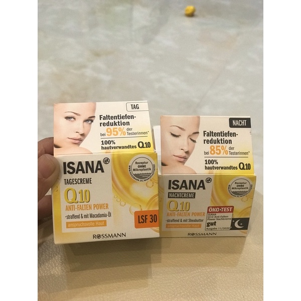 KEM CHỐNG NHĂN - ISANA Q10-MẪU MỚI NHẤT (100% nhập từ Đức) -Cam Kết Uy Tín