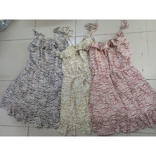 Đầm voan 2 dây dư xịn