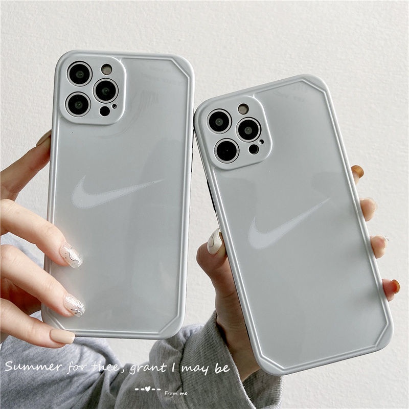 ! Nike! Ốp điện thoại TPU mềm họa tiết đáng yêu cho iPhone 12/12Pro 12 11 Pro Max iPhone 7/8 Pro X XR XS