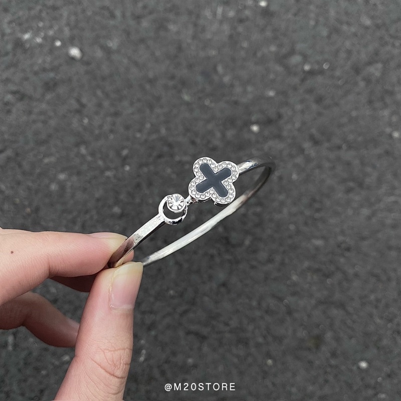 Vòng Tay Nam Nữ Dạng Kiềng Phong Cách Đơn Giản, Vòng Tay Cuff Inox Chống Gỉ