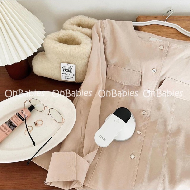 Bàn ủi bàn là hơi mini cầm tay Cas Hàn Quốc nhỏ gọn 350gr [OH BABIES]