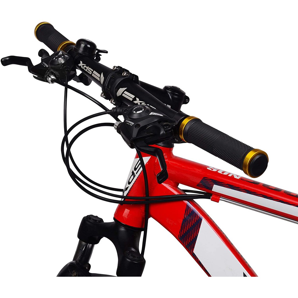 Bicycle handlebar, anti-slip gloves, bicycle gear, aluminum alloy lock