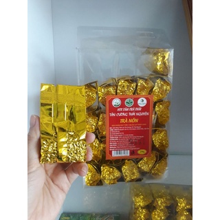 Trà Nõn Tôm 10gr,cam kết trà sạch ko phẩm màu, ko chất bảo quản, Trà Tân Cương Thái Nguyên ngon