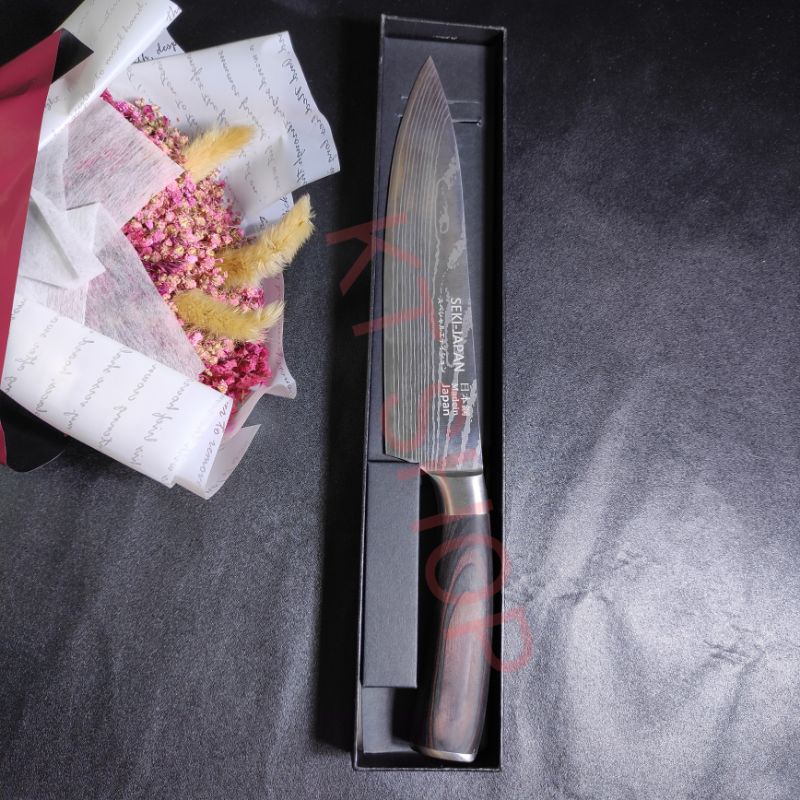 Dao thái SEKI vân hoa MADE IN JAPAN