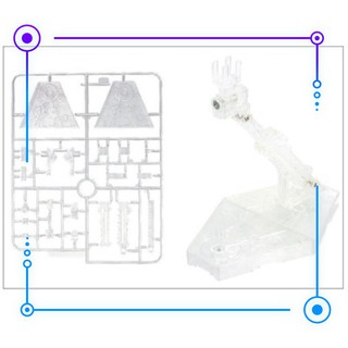 Base đế trừng bày gundam HG RG SD trong suốt - GundamVN  - Giá rẻ