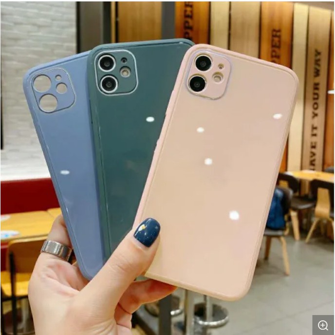 ốp ip giá rẻ Ốp lưng iphone mặt kính cường lực cho 5/5s/6/6plus/6s/6splus/7/7plus/8/8plus/x/xr/xs/11/12/pro/max/plus