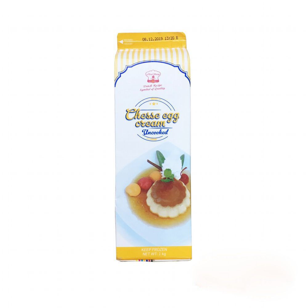 Kem trứng phô mai làm bánh tart trứng