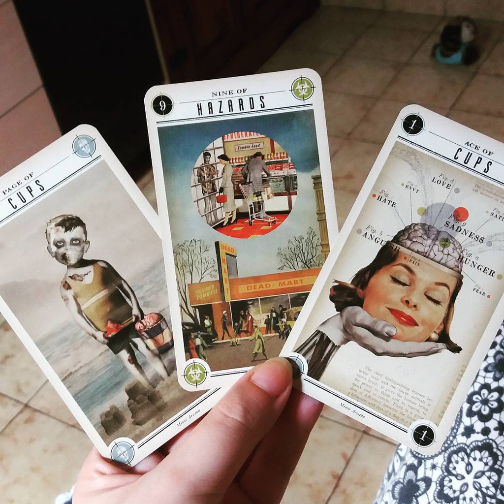 Bộ Bài Zombie Tarot (Mystic House Tarot Shop) - Bài Gốc Authentic Chính Hãng 100%