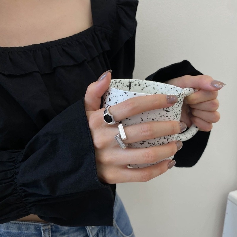 Nhẫn Hợp Kim Đính Đá Zircon Nhân Tạo Thời Trang Cho Nữ