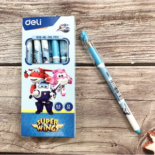 Bút gel đen / xanh DELI ngòi 0,5mm - Bút gel cao cấp - văn phòng phẩm - HOKAMI STORE