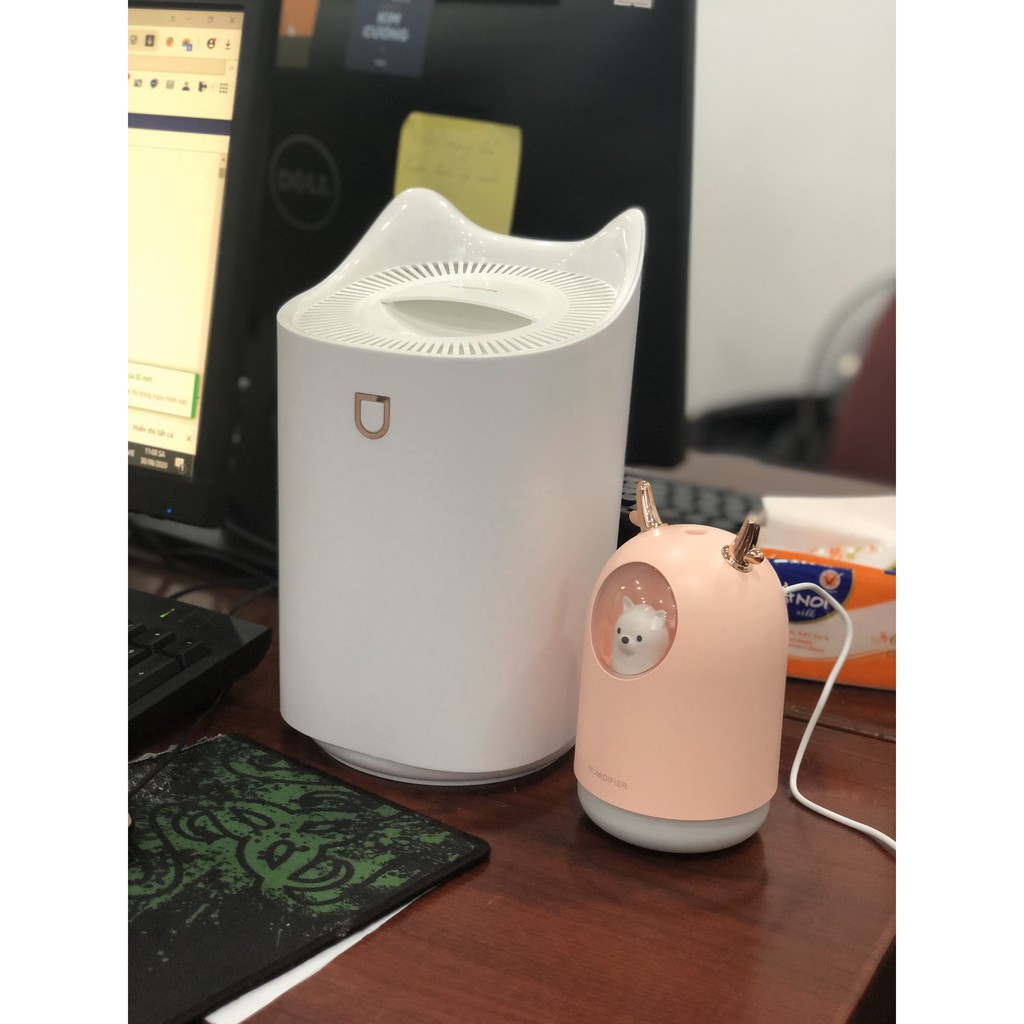 [BH 1 đổi 1] Máy Phun Sương Tạo Ẩm Không Khí 3 lít HUMIDIFIER