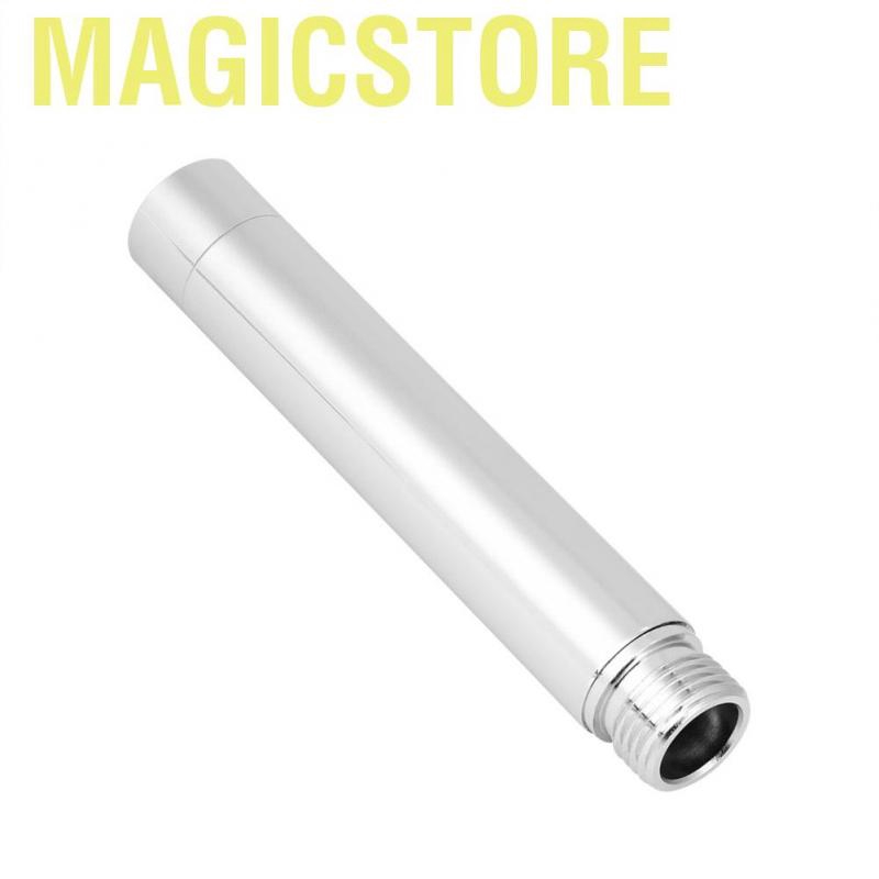 Magicstore 4inch Stainless Steel Shower Extension Round Tube with Chrome Plating for Bathroom Accessory