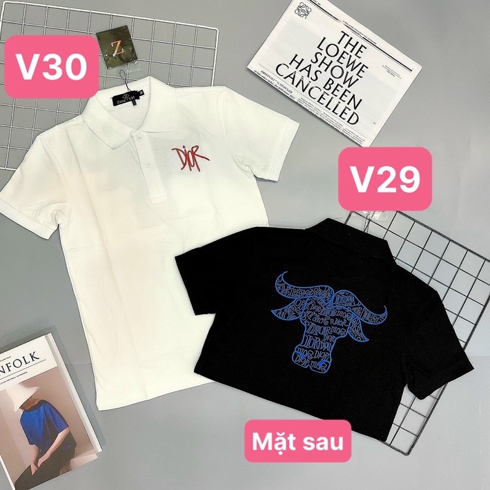 Áo thun nam polo cổ trụ màu trắng đen chất vải cotton dày dặn co giãn tay ngắn, phông nam đẹp Hado111 nhiều mẫu
