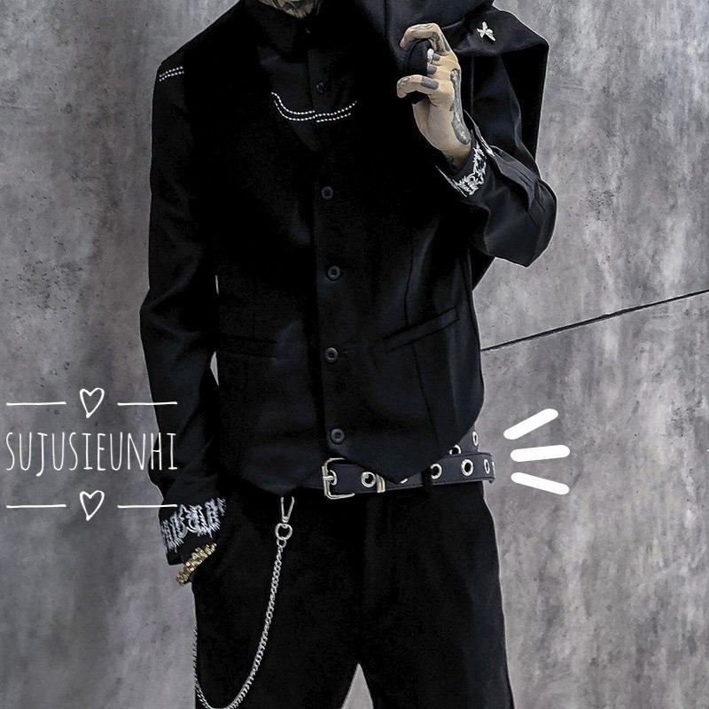 (2mẫu) Thắt lưng đục lỗ unisex loại dày dặn phối đồ cực chất