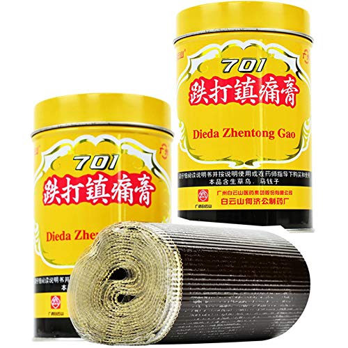 Cao dán giảm đau cơ xương khớp, cao trật đả bong gân, giãn cơ, đau cổ gáy, đau lưng 701 - Dieda Zhentong Gao dài 4 mét