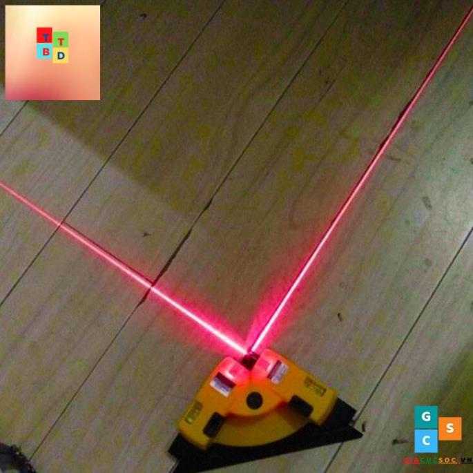 Máy Đo Góc Laser Thước Ke Góc Vuông Bằng Tia Laze 90 Độ Đa Năng Mới ❤️ FREESHIP ❤️ - GIACUCSOC