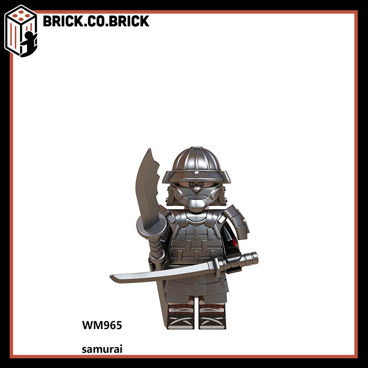 WM6090 - Đồ chơi lắp ráp minifigure nhân vật Samurai William trong tựa game Nioh